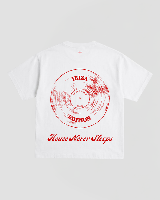FOR THE CLUB IBIZA EDITION TEE OVERSIZE WHITE